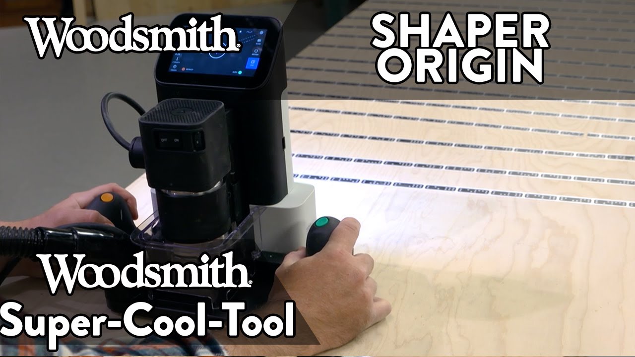 A Hand-Held CNC? An overview of the Shaper Origin!
