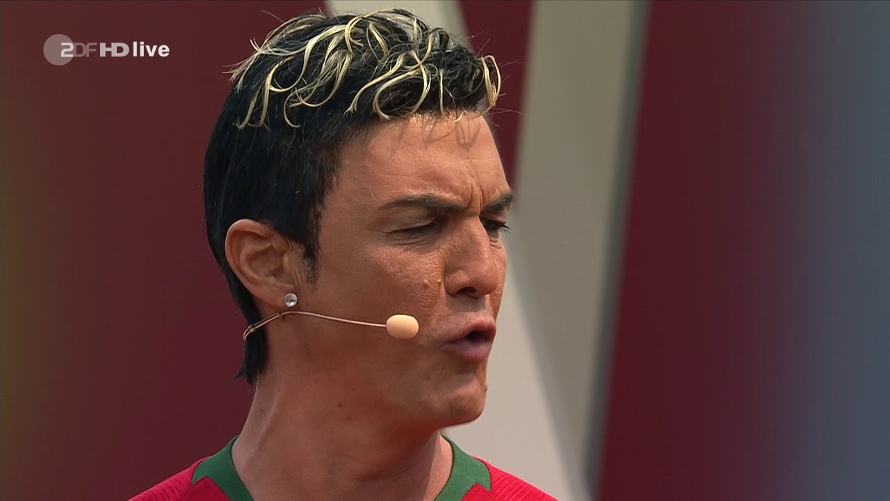 Matze Knop parodiert einen weltklasse... (Ronal..) - ZDF Fernsehgarten 13.05.2018