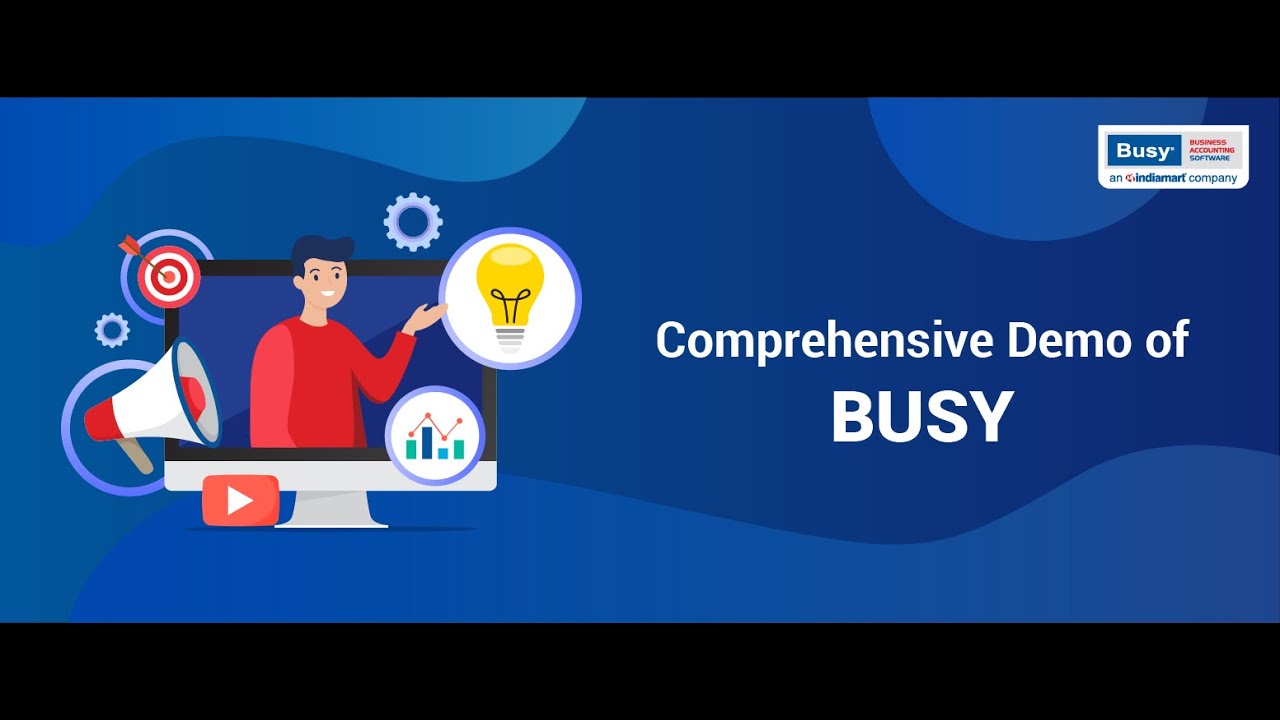Comprehensive Demo of BUSY (English) | In-depth Overview of BUSY | No. 1 GST Accounting Software |
