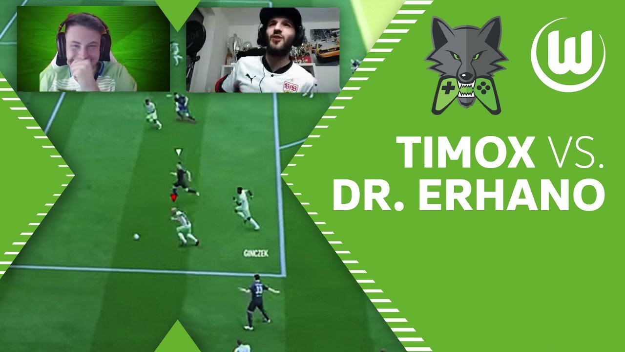 TimoX vs Dr. Erhano | FIFA 18 Pre-Match | VfL Wolfsburg - VfB Stuttgart