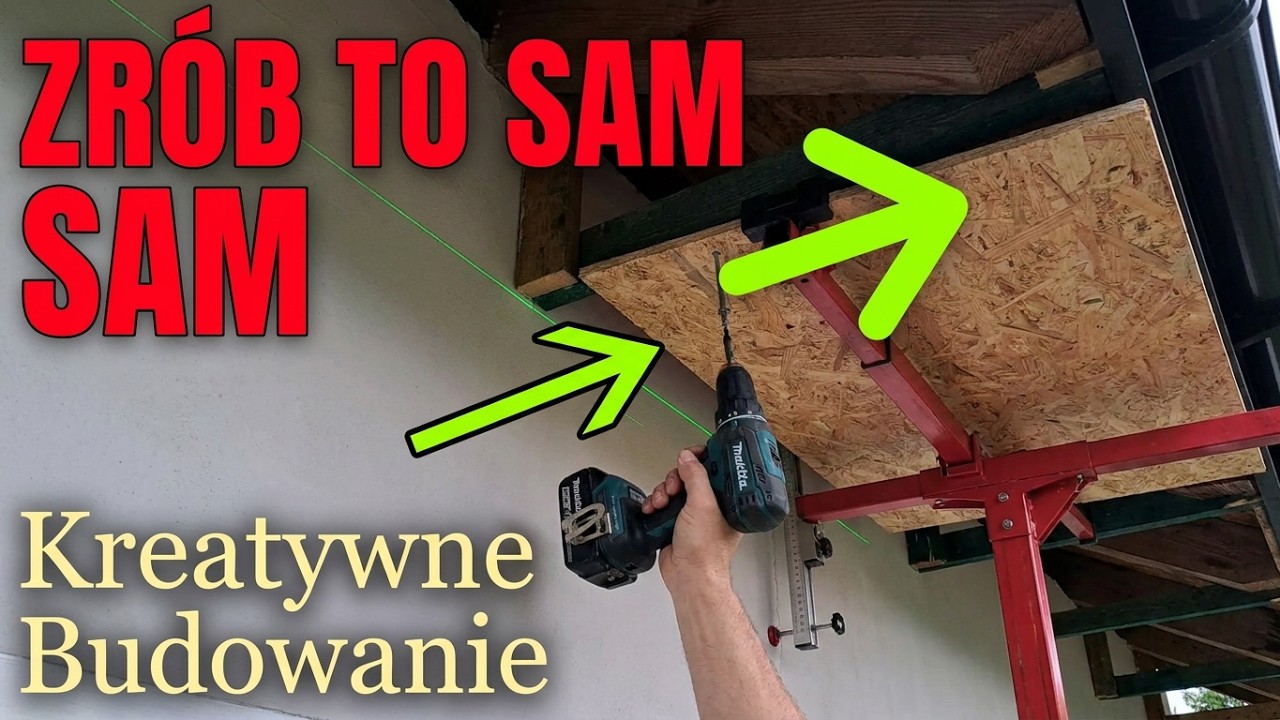 Podbitka dachowa z płyt OSB. ZR&Oacute;B TO SAM