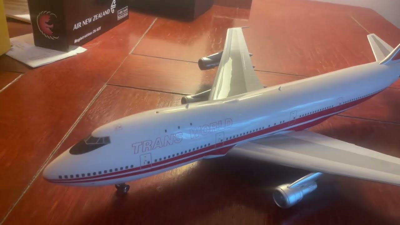 Inflight 200 TWA 747 review