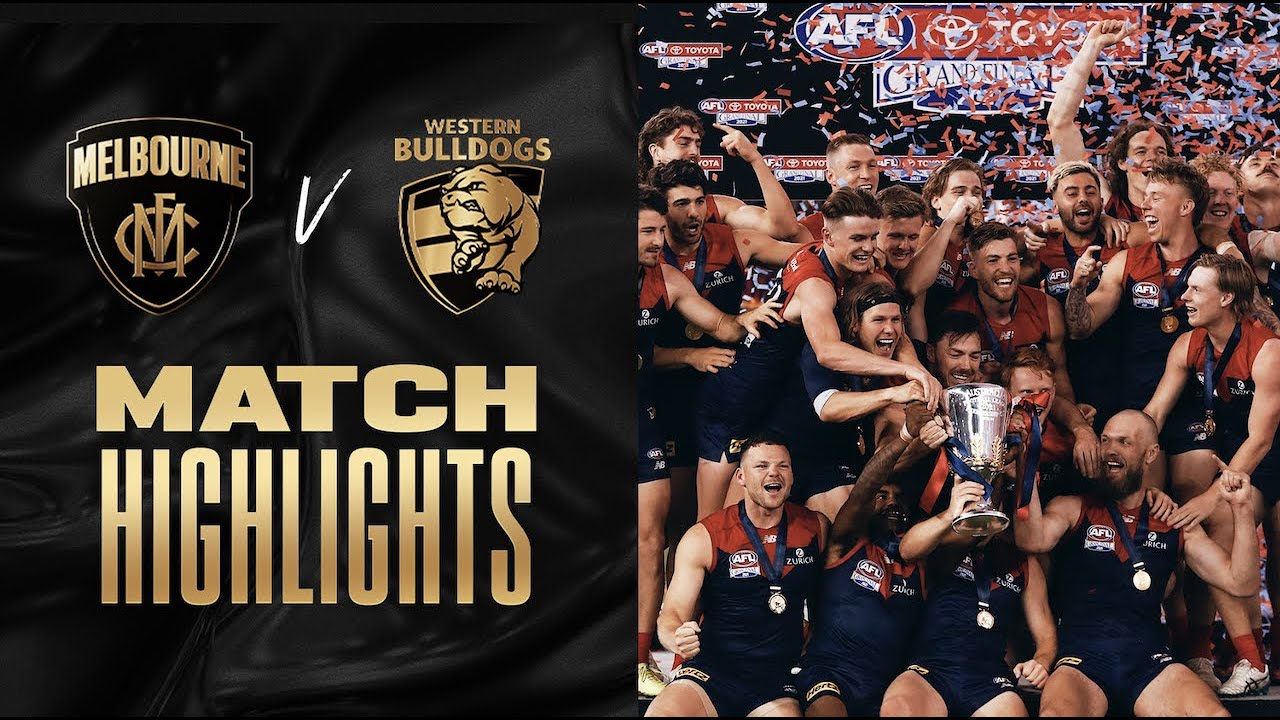 Melbourne v Western Bulldogs Highlights | 2021 Toyota AFL Grand Final