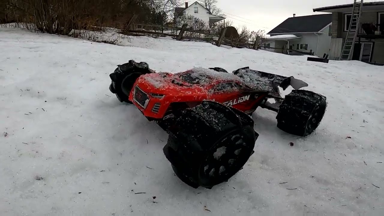 Arrma Talion 6s BLX 1/8 Scale 4WD Electric Speed Truggy on Paddle Tires