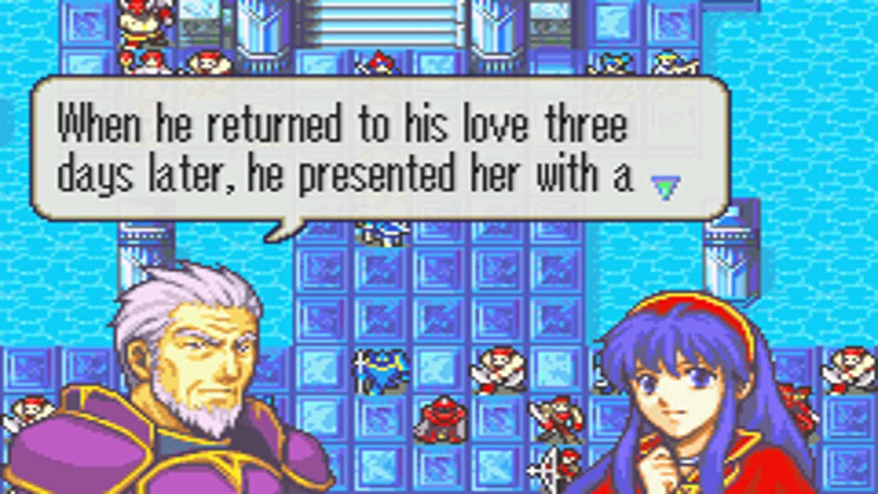 Fire Emblem The Sword of Seals: Lilina and Marcus Support Conversations