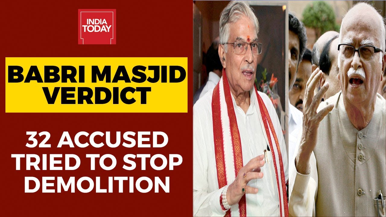All 32 Accused In Babri Masjid Demolition Case Have Been Acquitted | BREAKING