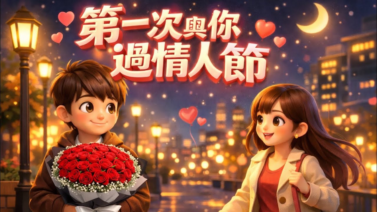 第一次與你過情人節 ❤️ | 原創情歌 MV | 第一個屬於我們的情人節