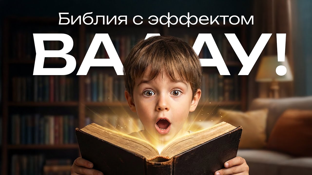 «Библия с эффектом ВАААУ» | Владислав Репеха | 30.01.2026