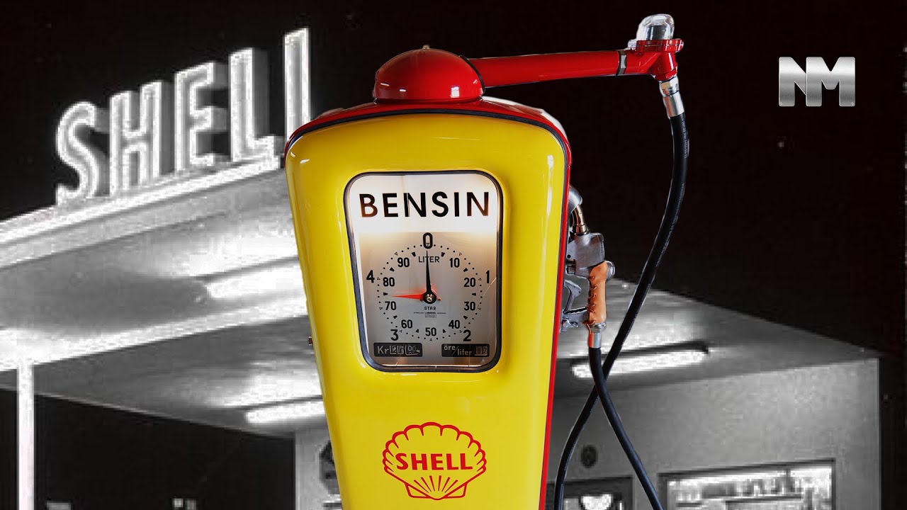 Восстановление старой заправочной колонки Shell