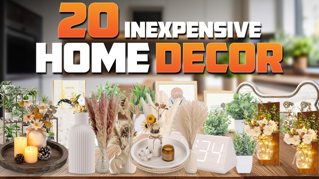 20 Inexpensive Home Decor on Amazon You Must Buy in 2026
