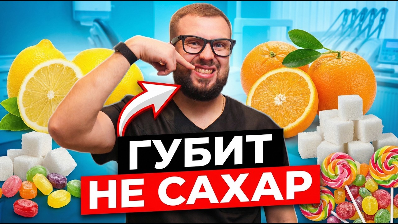 Фруктовые соки и диетические напитки: невидимый враг эмали