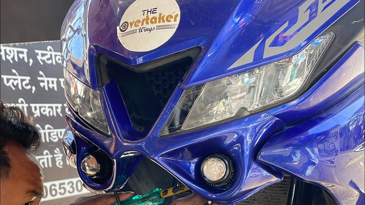 HJG Fog Light With Sub Mask R15V3 |JaipurVlogs