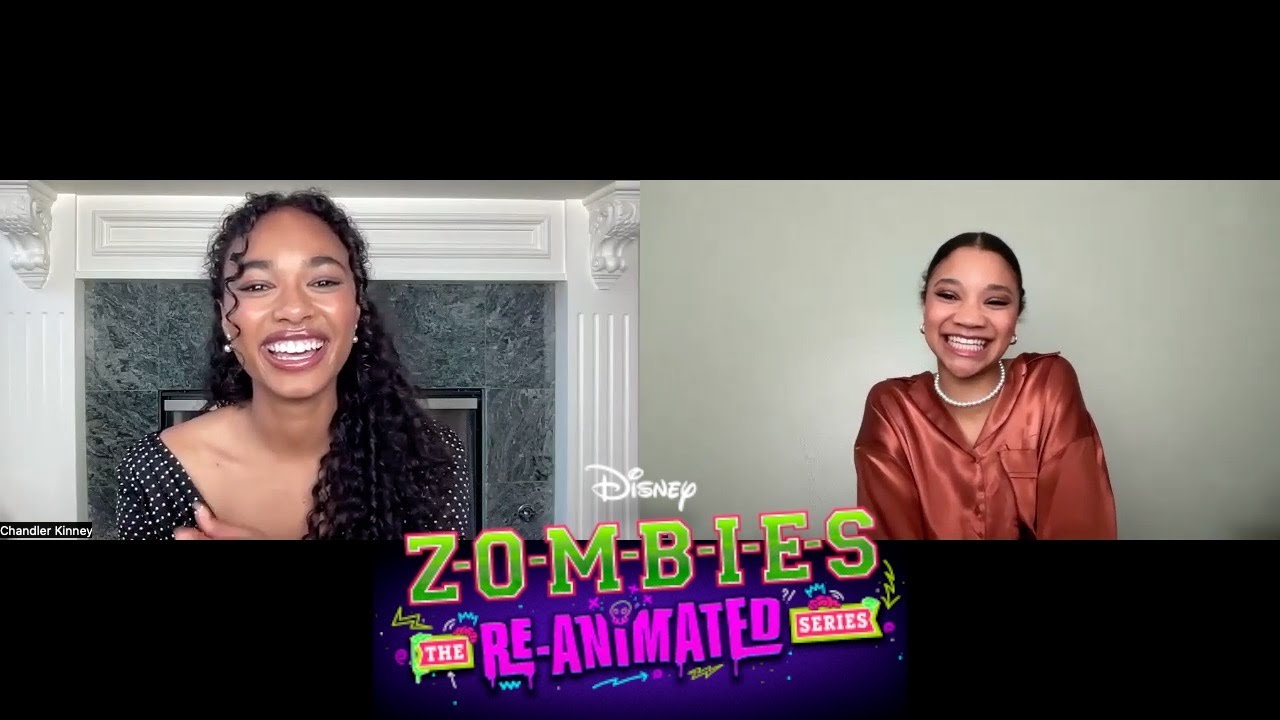 INTERVIEW: Chandler Kinney & Kylee Russell | ZOMBIES: The Re-Animated Series