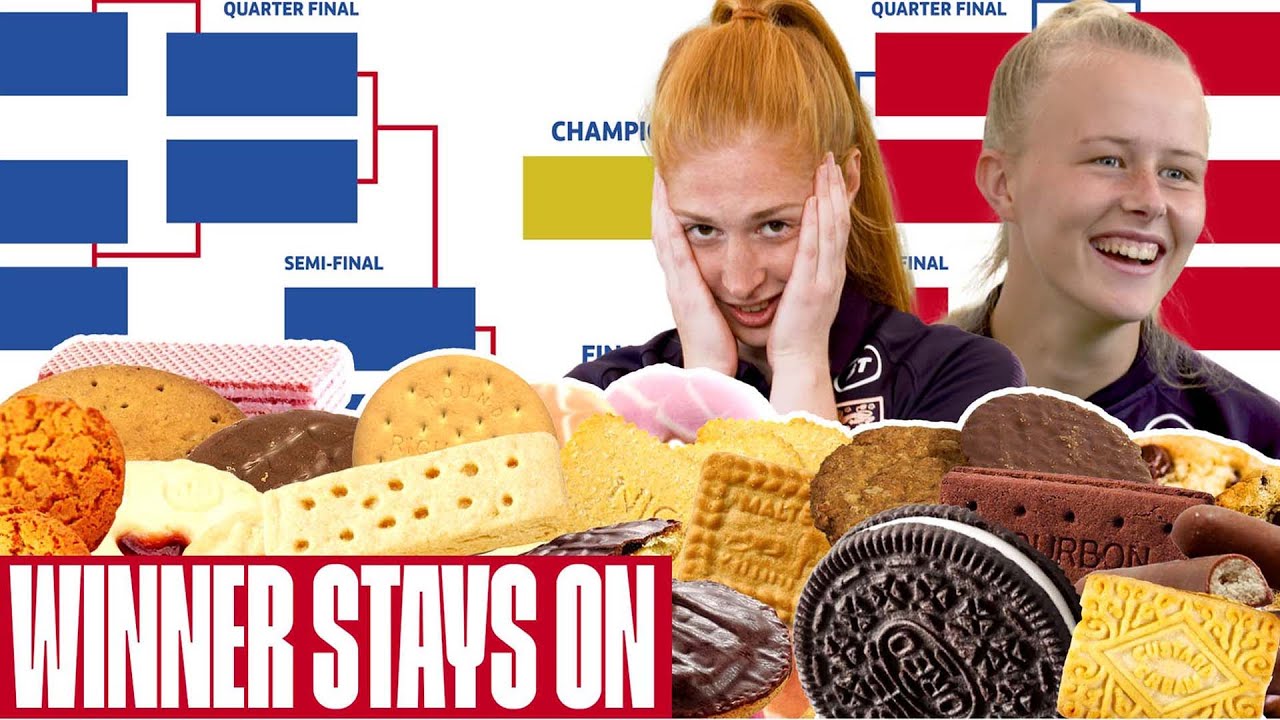 MacIver & Hampton Pick The Best Biscuit 🍪 | Sandy MacIver & Hannah Hampton | Winner Stays On