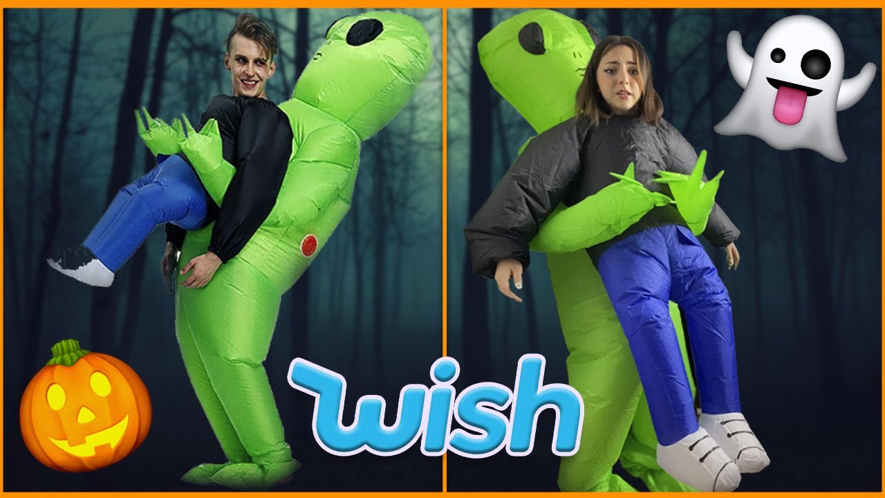 PIDO DISFRACES de HALLOWEEN en WISH ¿Son buenos? | Cande Copello