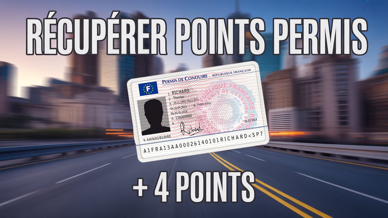 Comment r&eacute;cup&eacute;rer des points sur son permis de conduire en 2025 ?