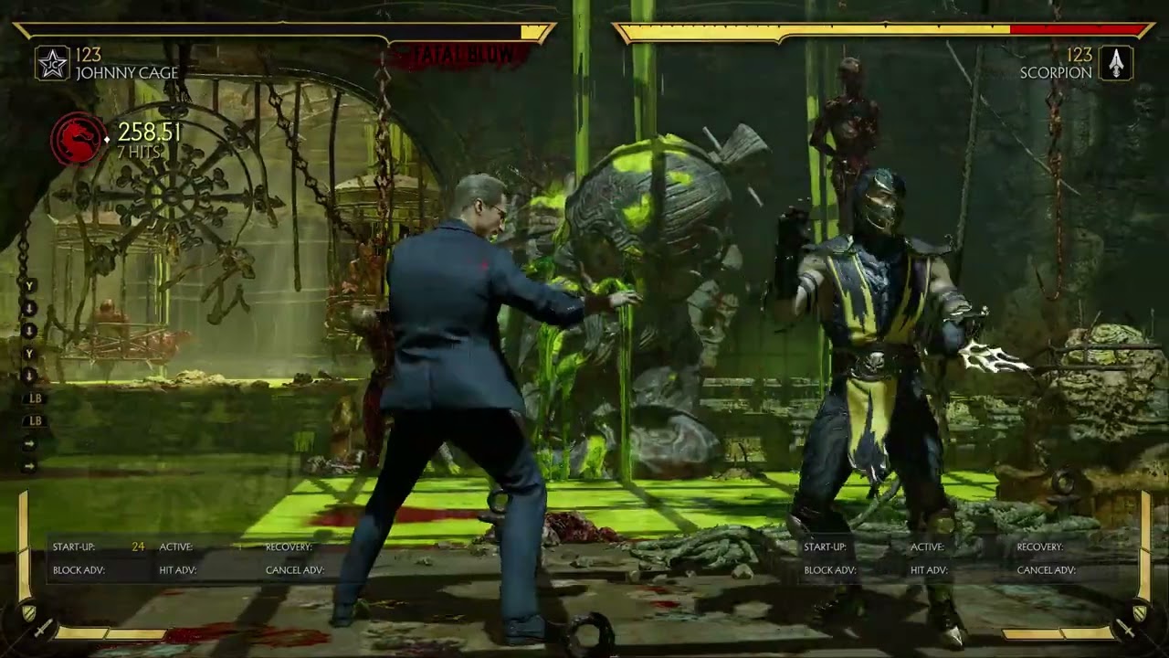 MK11 - Jonny Cage Easy Combo