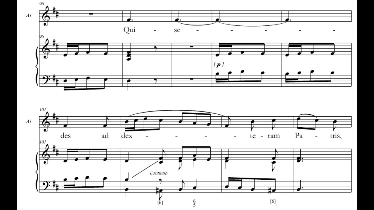 Vivaldi: Gloria - 10. Qui sedes ad dexteram Patris - Preston