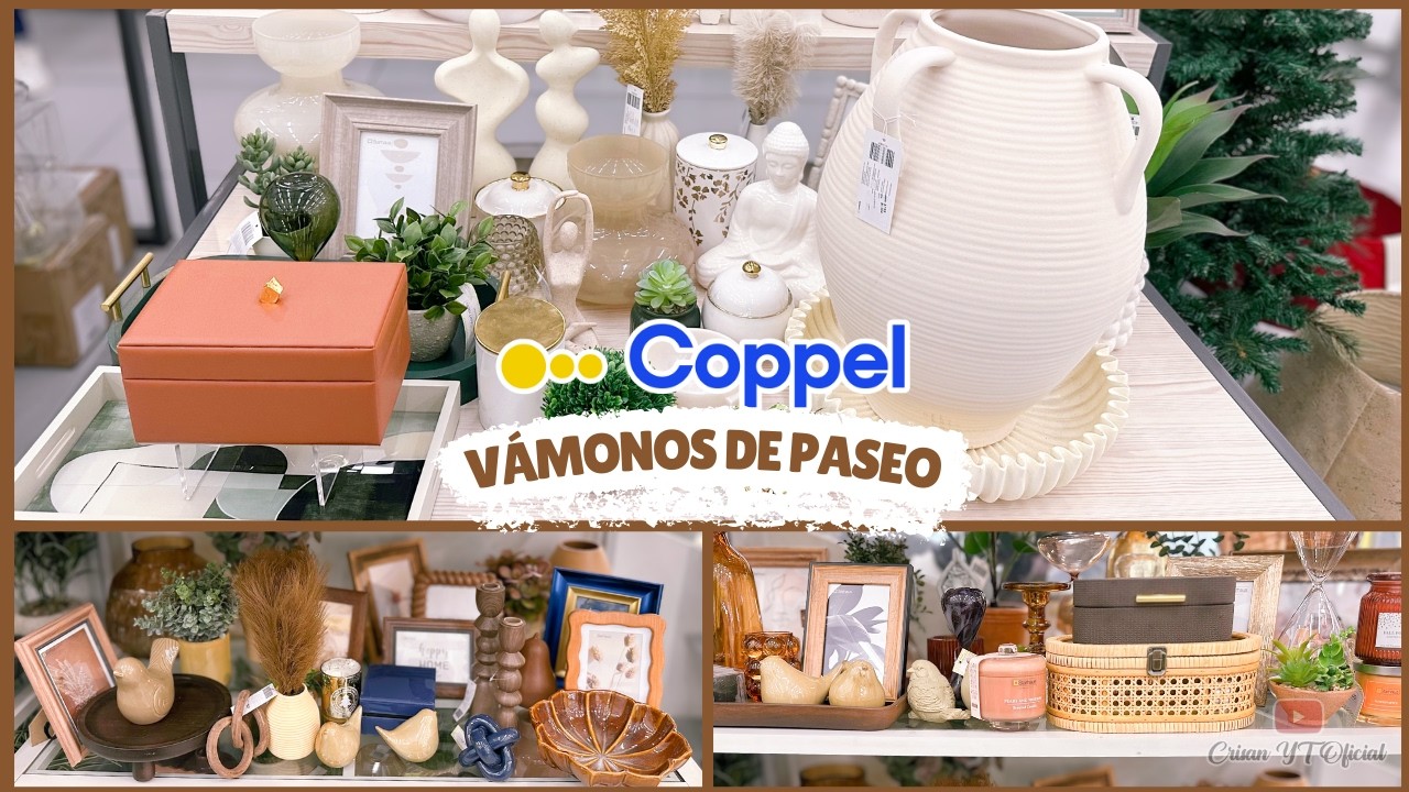 MEGA RECORRIDO! En @Coppel hay de TODO! | Tour de muebles, decoración y Hogar