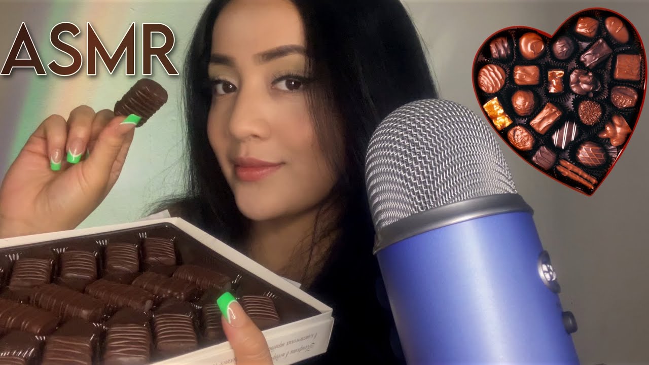 ASMR COMIENDO CHOCOLATES 🤤🍫 EATING SOUNDS. 👄