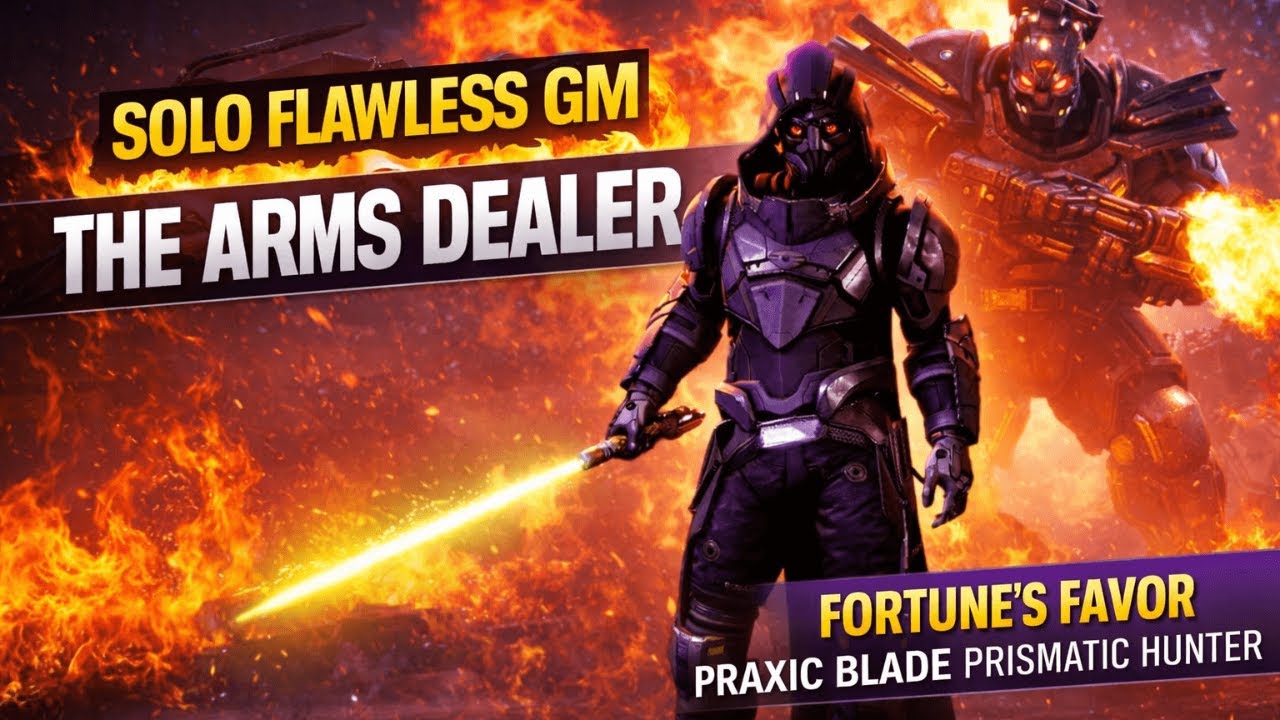 Solo Flawless The Arms Dealer GM - Destiny 2 Renegades