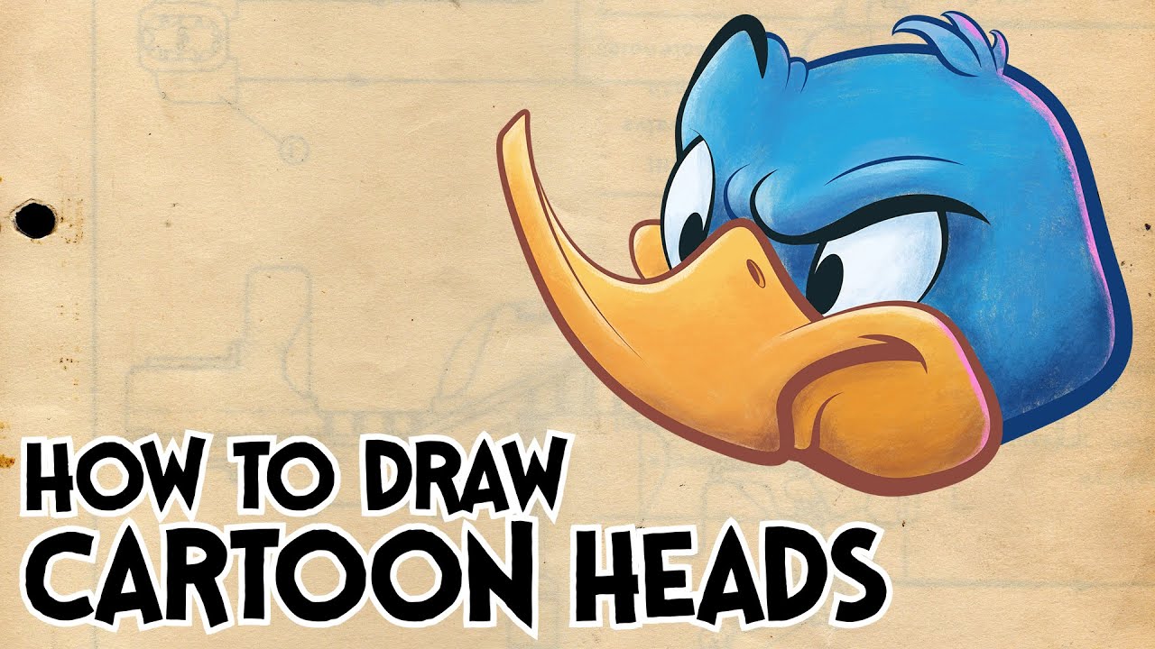 How to Draw Cartoon Heads - Cartoon Construction