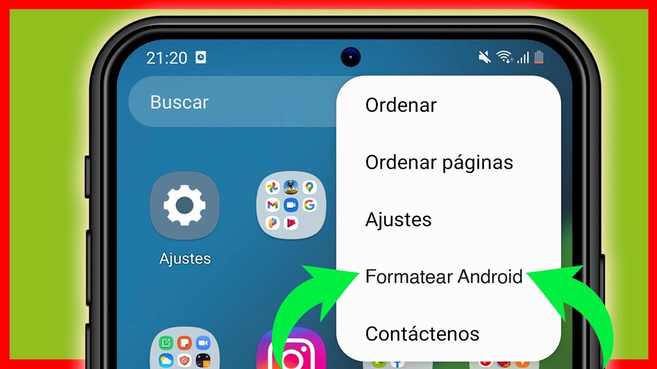 C&oacute;mo FORMATEAR CUALQUIER CELULAR F&Aacute;CILMENTE 2025