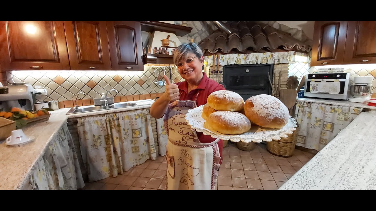 Iris al forno soffici con crema di ricotta! 😋😋 