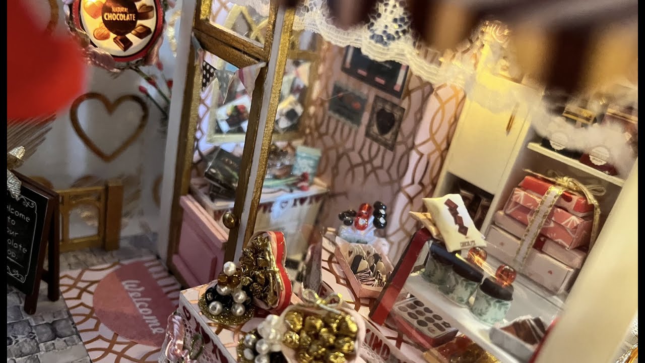 Mayberry Street Miniatures | Chocolatier | Customized | Valentine's | Part 2 #diyminiature
