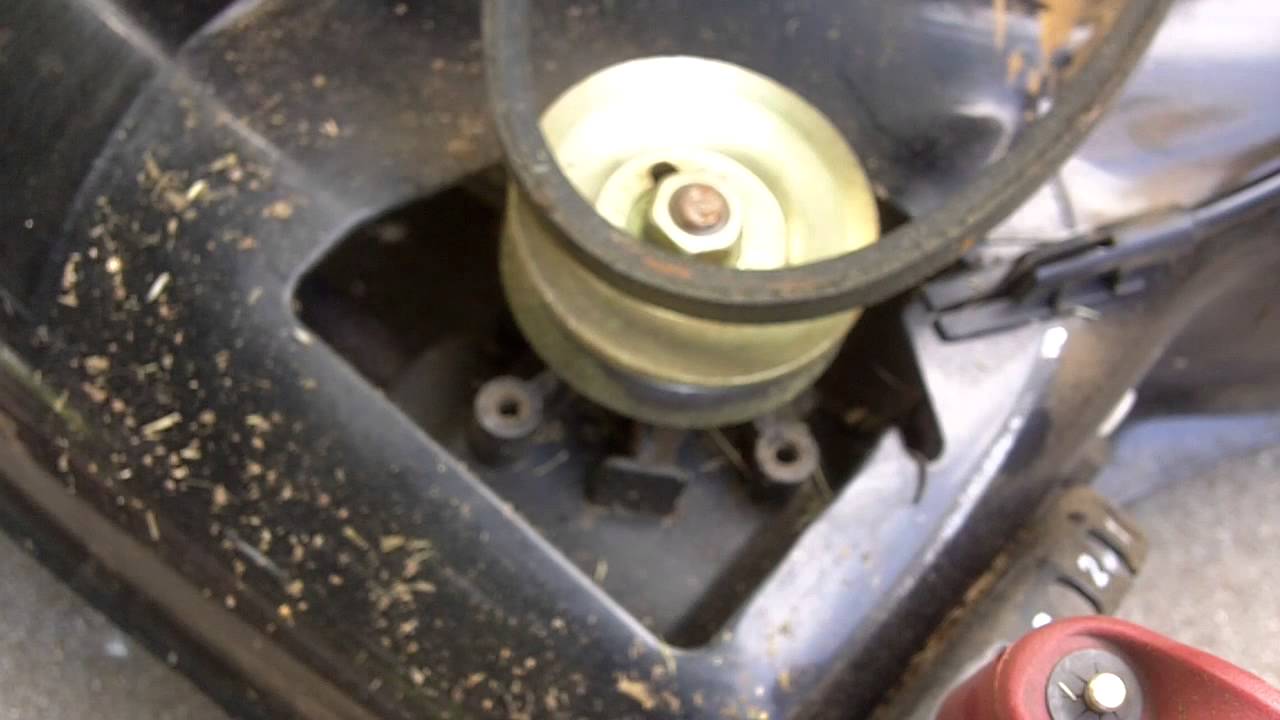 How To Replace The Belt on a Craftsman Front Wheel Drive Self Propelled Lawnmower