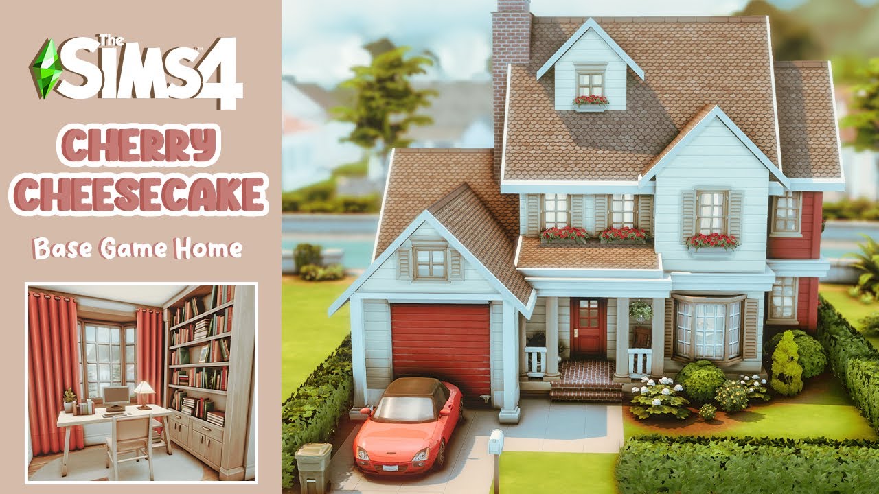 Base Game Family House l The Sims 4 Speed Build with Lo-fi