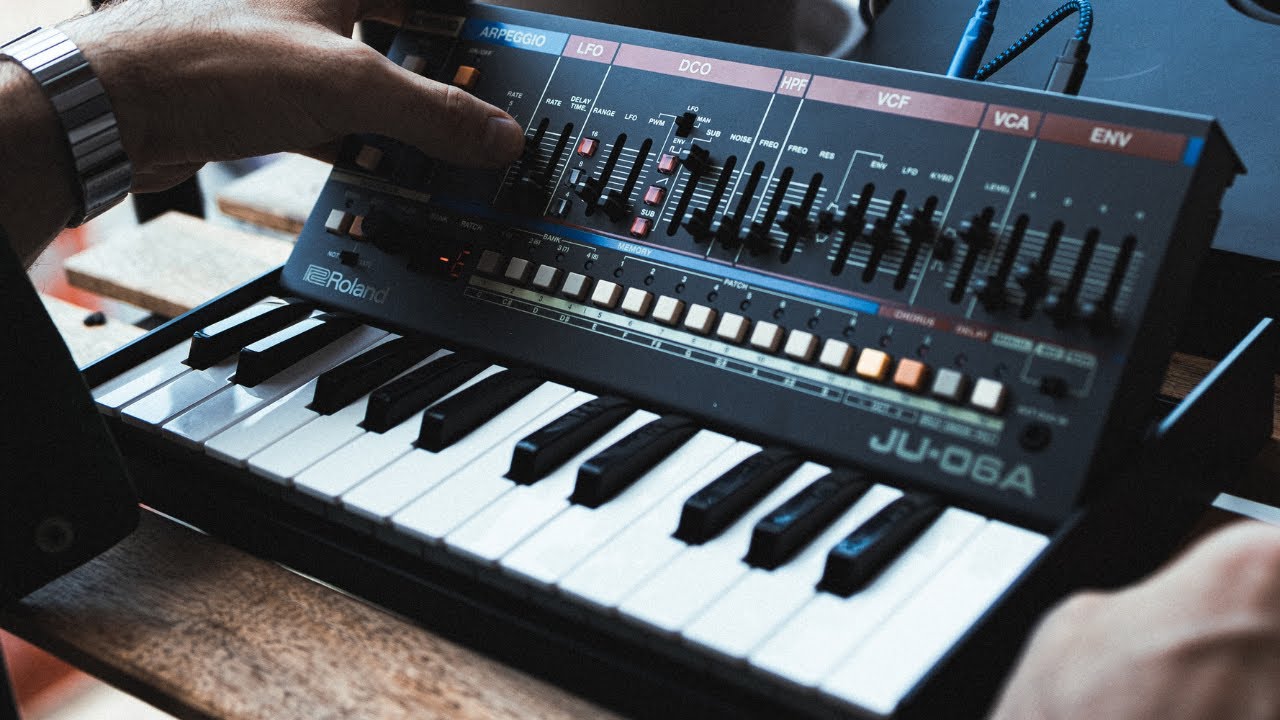 Science fiction arpeggios w/ the JU-06A // Too easy!