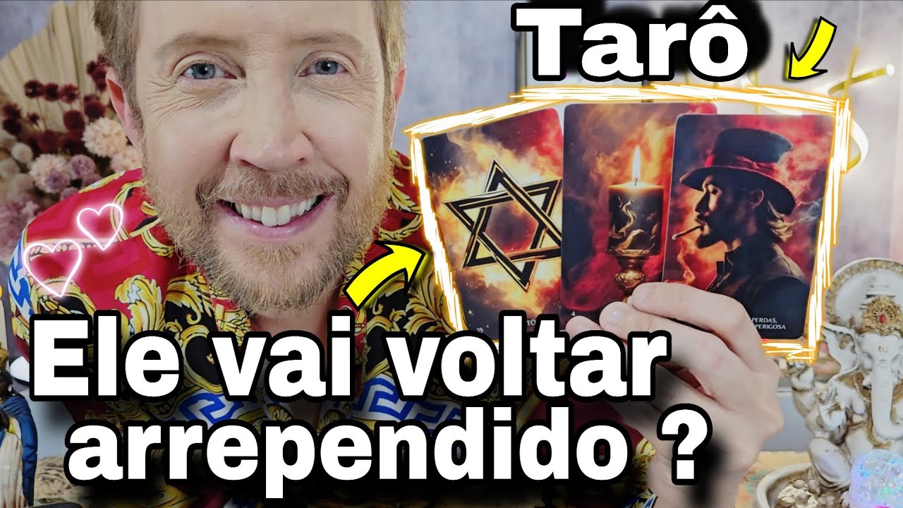 ELE VAI VOLTAR ARREPENDIDO ? ELE VAI TE PROCURAR ? VOLTA PRA FICAR ?Tarô de hoje,rei do oraculo hoje