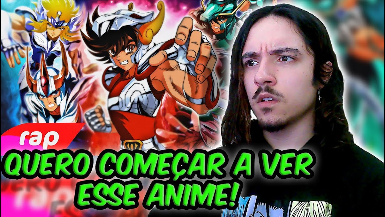 (QUE LINDO!) REAGINDO ao Rap dos Cavaleiros do Zodíaco - POR ATENA | NERD HITS | REACT | NaiReact