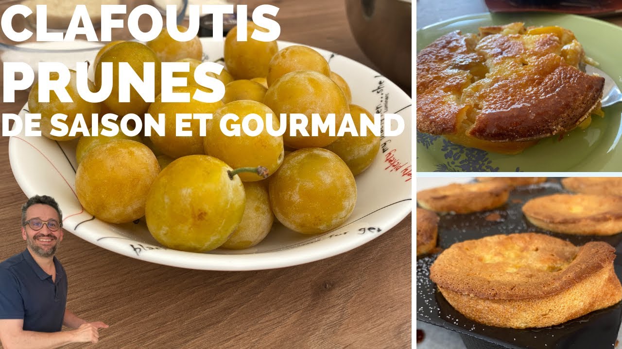 CLAFOUTIS AUX PRUNES 