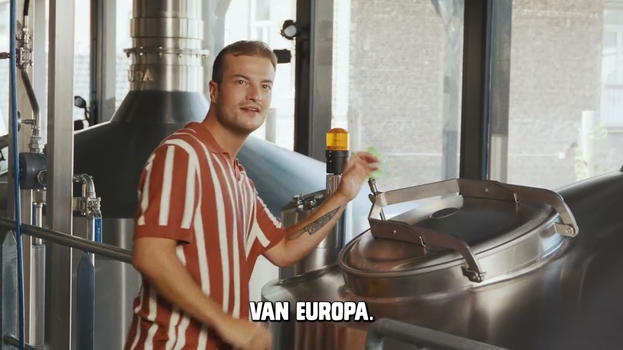 Gulpener reclame - Brouwmeester Bas en hun 'Biologisch IPA' bier