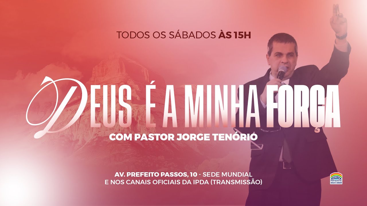 Pr. Jorge Tenório | 1 Tessalonicenses 5:18 | IPDA | 21/12/2024