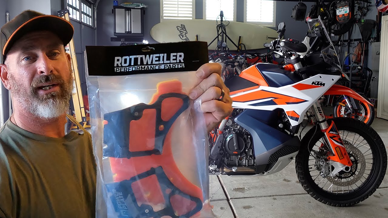 ROTTWEILER PERFORMANCE POWER PLATE INSTALLATION; KTM 890 Adventure R