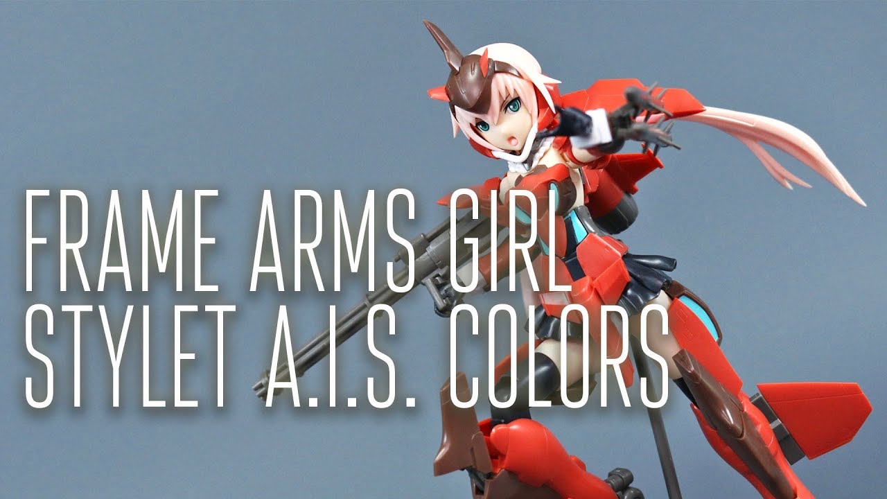 1465 - Frame Arms Girl Stylet AIS Colors (OOB Review)