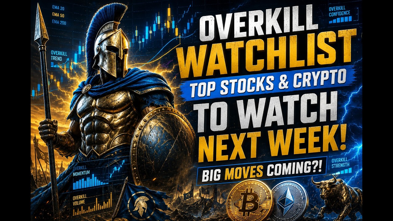 TOP STOCKS & CRYPTO TO WATCH NEXT WEEK! 📈 Overkill Watchlist (June 12, 2026)