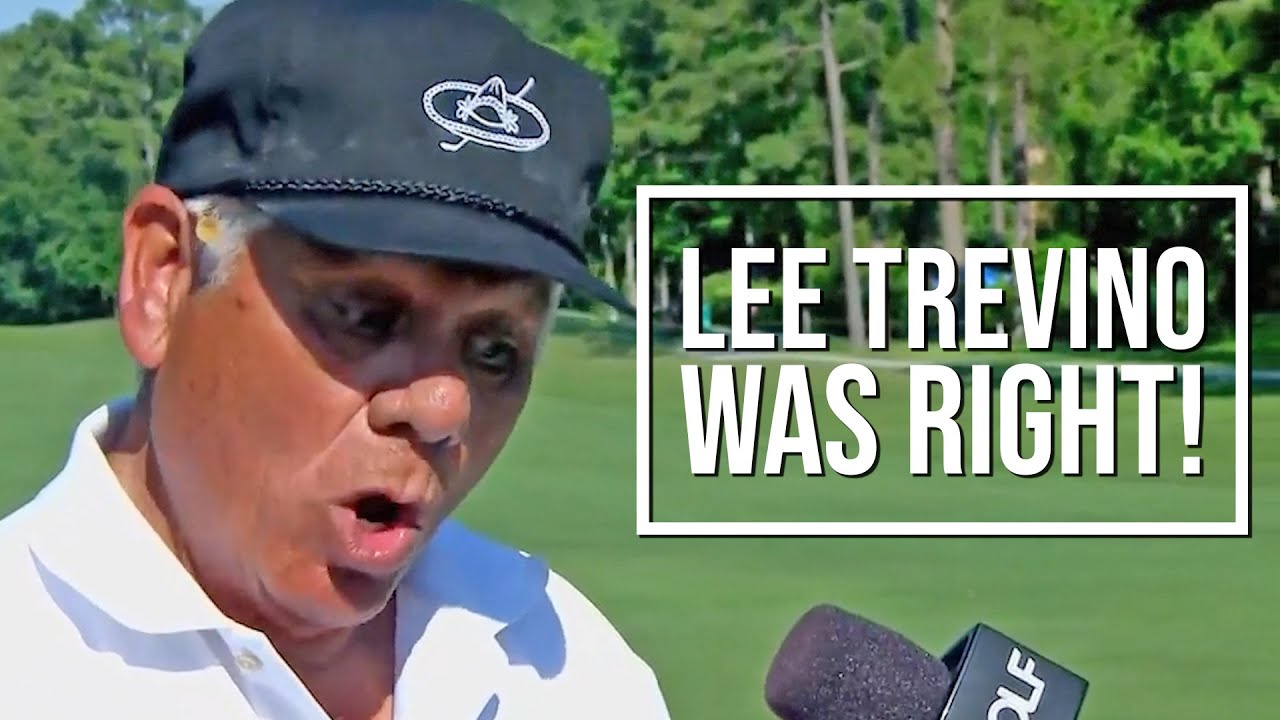 Lee Trevino Was Right About Everything in the Short Game