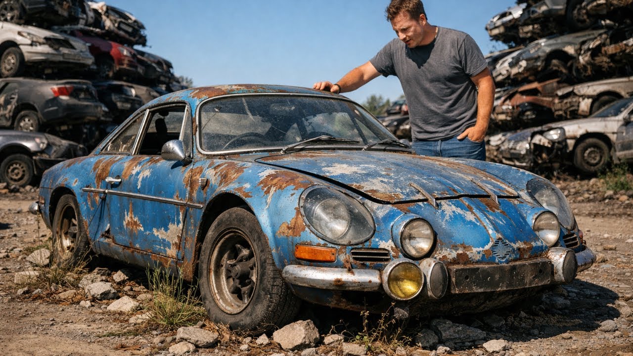 ASMR Car Restoration: Alpine-Renault A110 1600 S 1973, From Disrepair to Perfection!