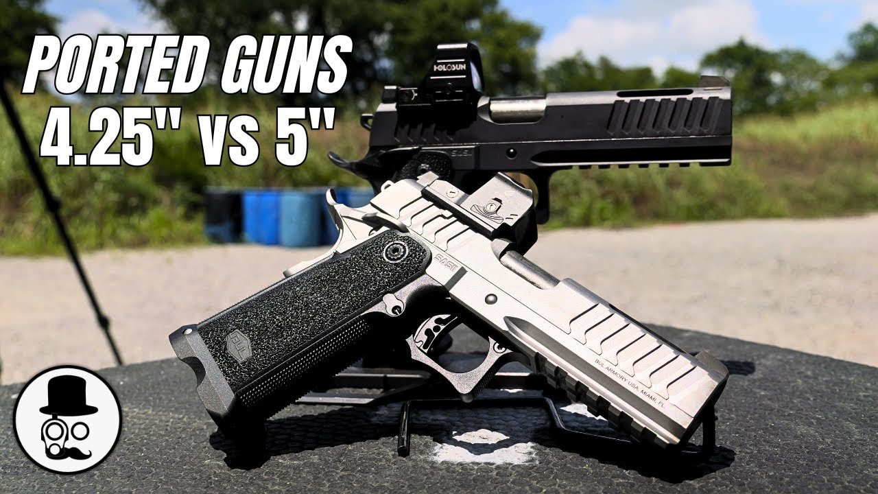 Looking at the difference - Bul Armory Tac Pro 4.25