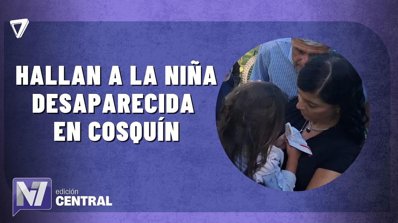Hallan a la niña desaparecida en Cosquín y abren tres líneas de investigación