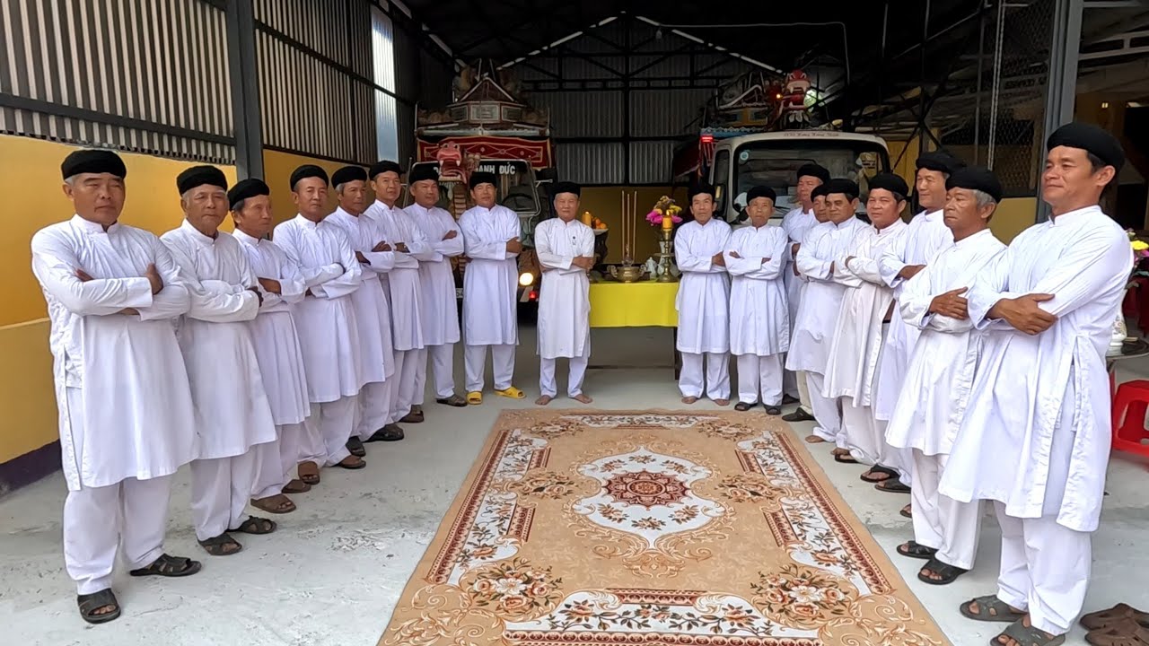 Họ Đạo xã Thạnh Đức di dời nhà thiền bát nhã về Điện Thờ Phật mẫu