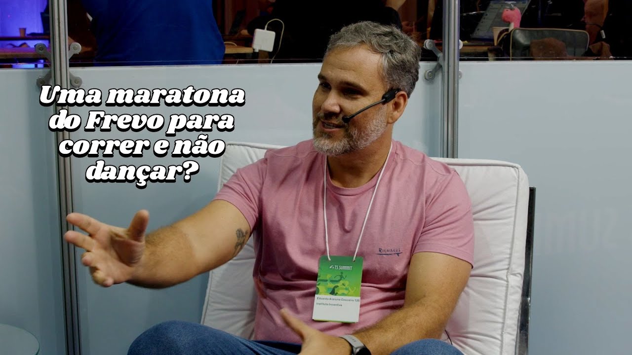 Uma MARATONA DO FREVO, mas para CORRER e NÃO DANÇAR