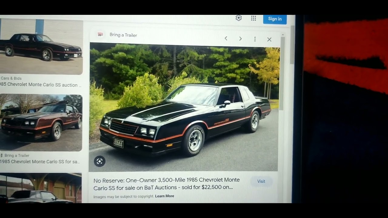 My Favorite Year On The Chevrolet Monte Carlo Of All Time Is