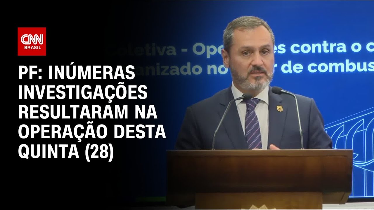 In&uacute;meras investiga&ccedil;&otilde;es resultaram na opera&ccedil;&atilde;o contra o PCC, diz PF | LIVE CNN