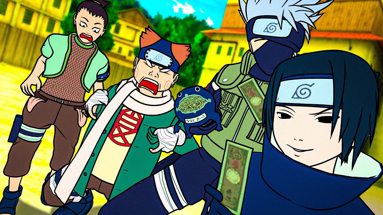 Sasuke e Kakashi ASSALTAM Konoha em Naruto Vr
