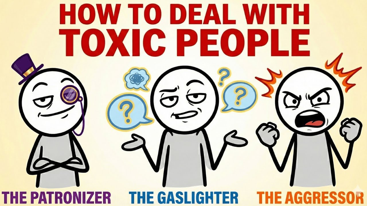 The 3-Step Method to Handle Toxic People (Narcissists Hate This)